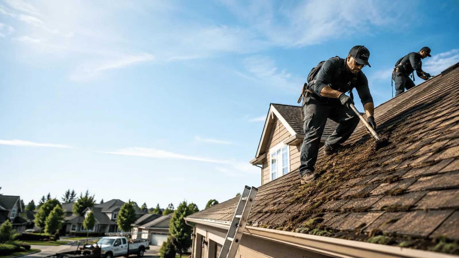 Roof Moss Removal in Jefferson, PA near me